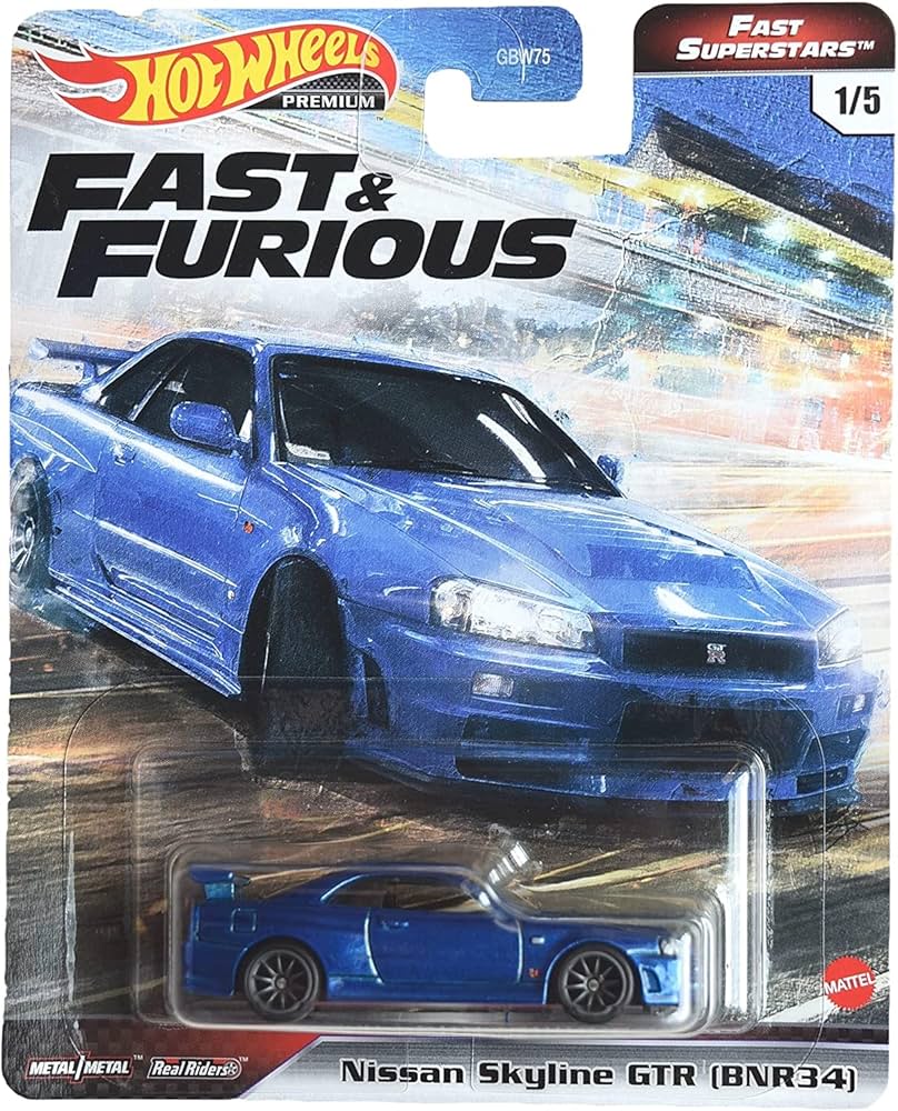 Hot Wheels Nissan Skyline GT-R R34 (1999)